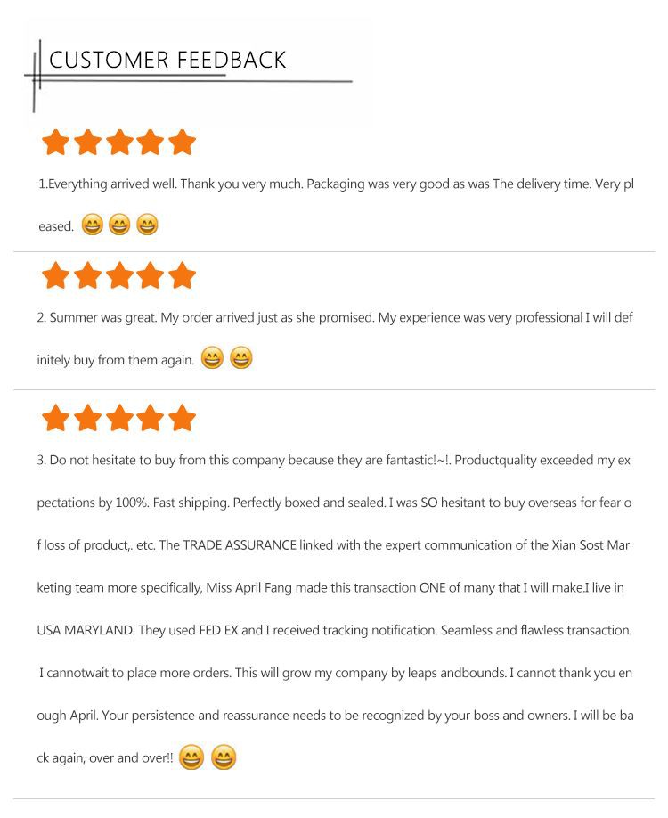 CUSTOMER FEEDBACK